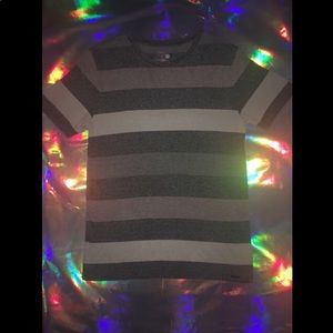 Gray Striped T-shirt